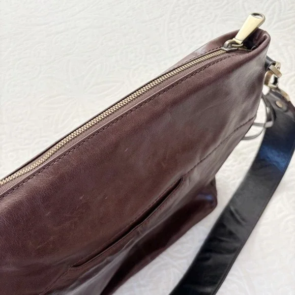 Hobo International Canyon Leather Shoulder Bag, Dark Brown